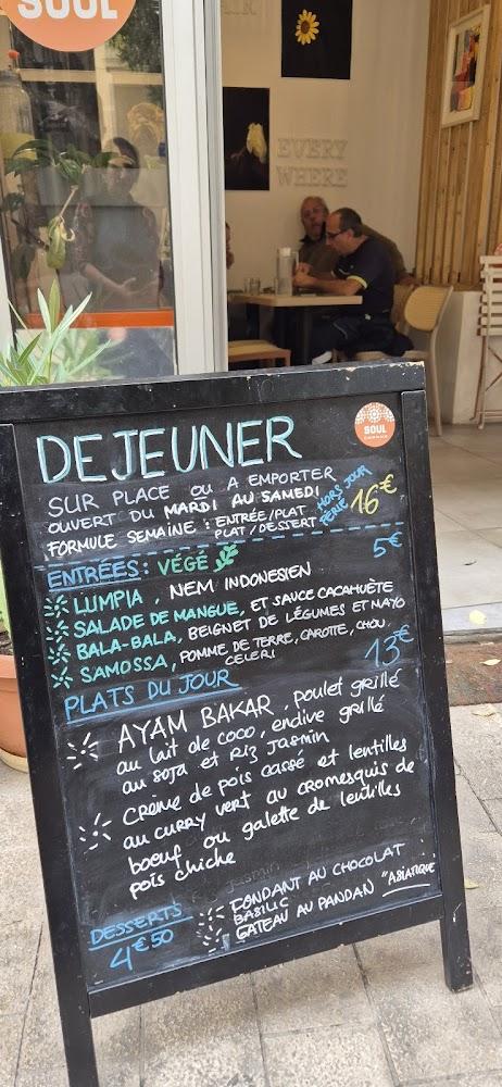 Soul I Resto, Café et Traiteur - Menu Image 1