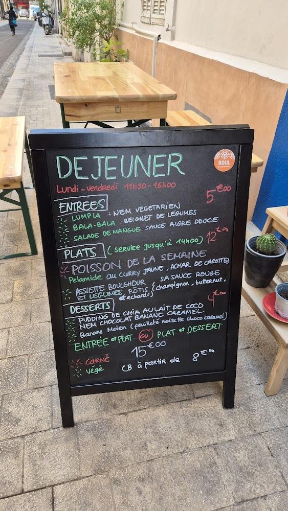 Soul I Resto, Café et Traiteur - Menu Image 2